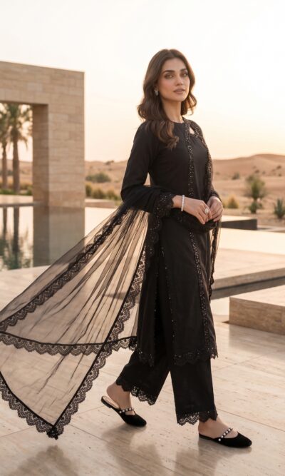 Enchanted - Black 3-Piece Suit