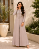 Grace - Lilac Long Shirt with Straight Trouser