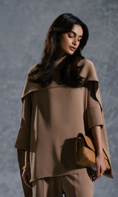 Magic - Brown Georgette 2-Piece Cord Set